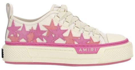 pink women's amiri shoes|pink star court amiri shoes.